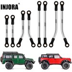 Injora Stainless Steel High Clearance Links Set for 1/18 TRX4M (4M-08)