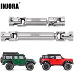 Injora Stainless Steel Drive Shafts for 1/18 TRX4M (4M-18)