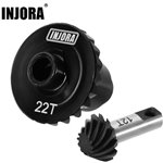 Injora 22T/12T Overdrive Helical Gear Set for 1/18 TRX4M Front Rear Axl