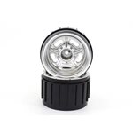 Wheel, Satin Chrome, For Mad Wagon Ve, 2Pcs