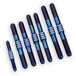 Tlr 8Ight-X 2.0 / Xe 2.0 Fin Titanium Turnbuckle Set, Burnt Blue