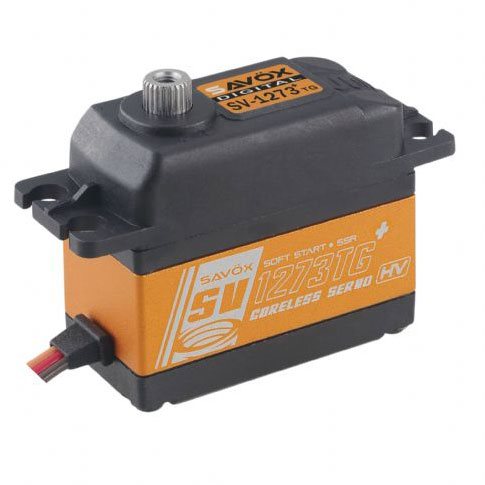 Savox High Voltage Coreless Digital Servo With Soft Start, 0.055Sec /