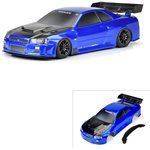 1/7 2002 Nissan Skyline GT-R R34 Painted Body (Blue): Infraction