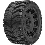 1/6 Masher X HP BELTED Front/Rear 5.7” Tires Mounted on Raid 8x4