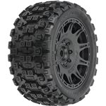 1/6 Badlands MX57 Front/Rear 5.7” Tires Mounted on Raid 8x48 Rem