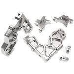 Billet Machined Rear Bulkhead Set: Losi DBXL-E 2.0