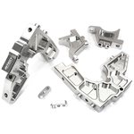 Billet Machined Front Bulkhead Set: Losi DBXL-E 2.0