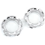 Clip-Lock Wheel Face Mirror Chrome for Ripper 2.8" Wheel (2)