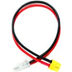 Charge Adapter: Male Tamiya To Female Xt60, 300Mm Wire