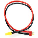 Charge Adapter: Male Deans To Female Xt60, 300Mm Wire