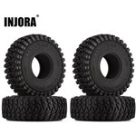Injora 1.0 58*20mm All Terrain Crawl Master Tires for 1/24 RC Crawlers