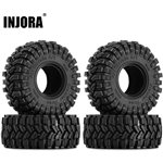Injora King Trekker 1.0 58*24mm S5 All Terrain Tires for 1/18 1/24 RC C