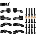 Injora CNC Aluminum Flex Blades Suspension Travel Extension for 1/18 TR