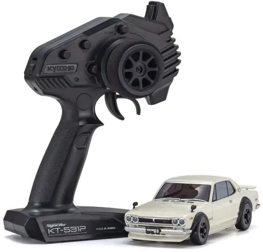 Kyosho Mini Z Awd Nissan Skyline Gt R Kpgc Tuned Version White