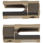Rc10b74.2 Ft Center Dogbone Outdrives, Aluminum