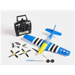 Rage RC P-51D Obsession Micro Rtf Airplane With Pass (Pilot Assist Stabi
