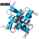Injora 4PCS Metal Magnetic Stealth Invisible Body Post Mount with R Cli