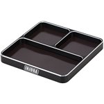 Injora 98*98*11mm CNC Aluminium Magnetic Screw Tray Nut Gasket Storage
