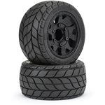 1/10 Bandito 2.0 F/R 2.8" Monster Truck Tires MTD 12mm Blk Rippe