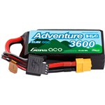 Gens Ace 3600mAh 3S 60C 11.4V Adventure High Voltage G-tech Lipo Battery