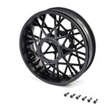 Rear Wheel Set, Black: Promoto-MX