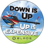 Up is Down 3" Sticker