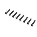 M3x15 Round Head Selftap Hex Screw (8): Backbone