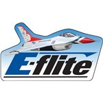 Eflite Logo 4" Sticker