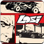 Race Comic 3" Sticker