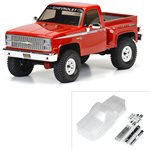 1982 Chevy K-10 Clear Body Set with Scale Molded Accesories