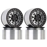 Injora 2.9 CNC Aluminum Beadlock Wheel Rims for 1/6 SCX6