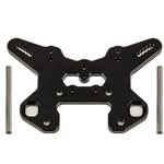 Rc8t4 Front Shock Tower V2, Black Aluminum