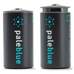 Pale Blue  Lithium Ion Rechargeable C Batteries 2Pk