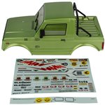 Enduro Bushido Body Set, Green, Painted