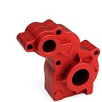 SCX10 Aluminum Transmission Housing Red Anodized