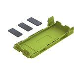 Battery Door Set, Fluorescent Yellow