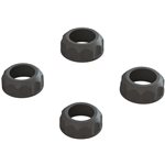 Shock Cap (4): 4X4, Black