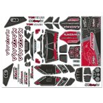 Body Decal Sheet - Kagama - Red - 1Pc