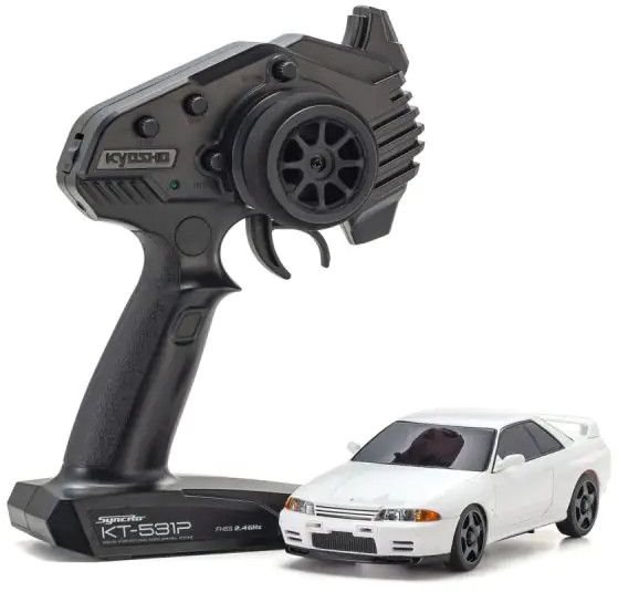 Kyosho Mini-Z Awd Nissan Skyline Gt-R White (Kyosho 32639W 