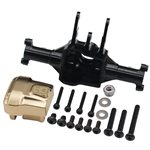Front Aluminum Axle Brass Cover: Traxxas TRX4-M