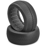 1/8 Reflex 83mm Buggy Tires with Inserts, Aqua A1 Compound (2)