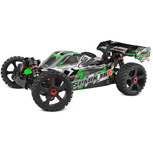 Team Corally Spark Xb6 1/8 6S Basher Buggy, Roller, Green