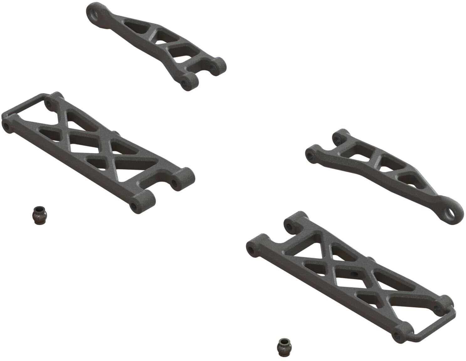 Arrma Rear Suspension Arm Set A: GROM Arrma Rear Suspension Arm Set A: GROM