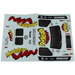 Mt12 Monster Van Decal Sheet