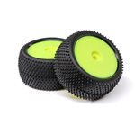 Big Shot, Rear, Mounted Tires, Yellow (2): Mini B