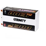 7.4V 4300mAh 2S 130C Shorty LiPo Battery, 5mm Bullets