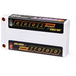 3.7V 8000mAh 1S 130C LiPo Battery, 5mm Bullets