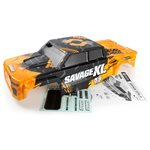 Gtxl-6 Kingcab Painted Truck Body (Orange/Black)