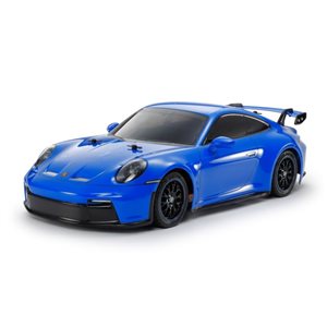 Tamiya 1/10 R/C Porsche 911 Gt3 (992) Tt02, Blue Painted Body