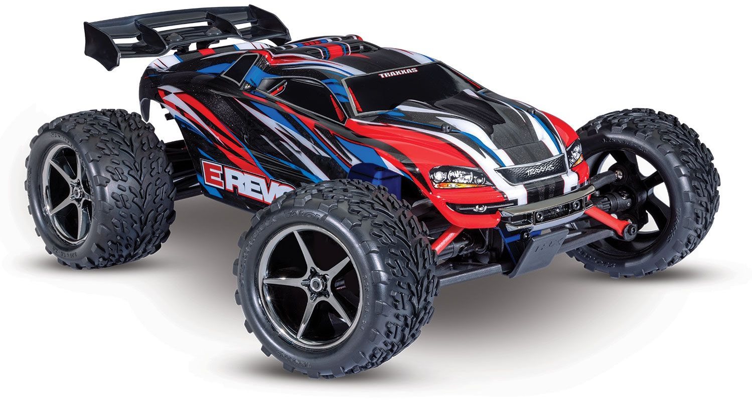 Traxxas 1/16 Scale E-Revo: 4X4 Monster Truck w/USB-C Rblu (Traxxas ...